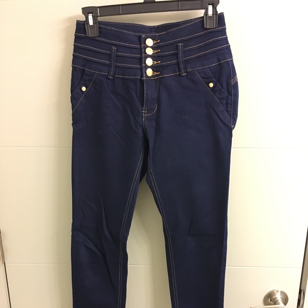 Long Skinny Booty Lifting Jeans